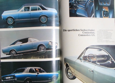 Opel Modelprogram 1969 "Was wir fuer Wagen bauen" Carbrochure (9927)